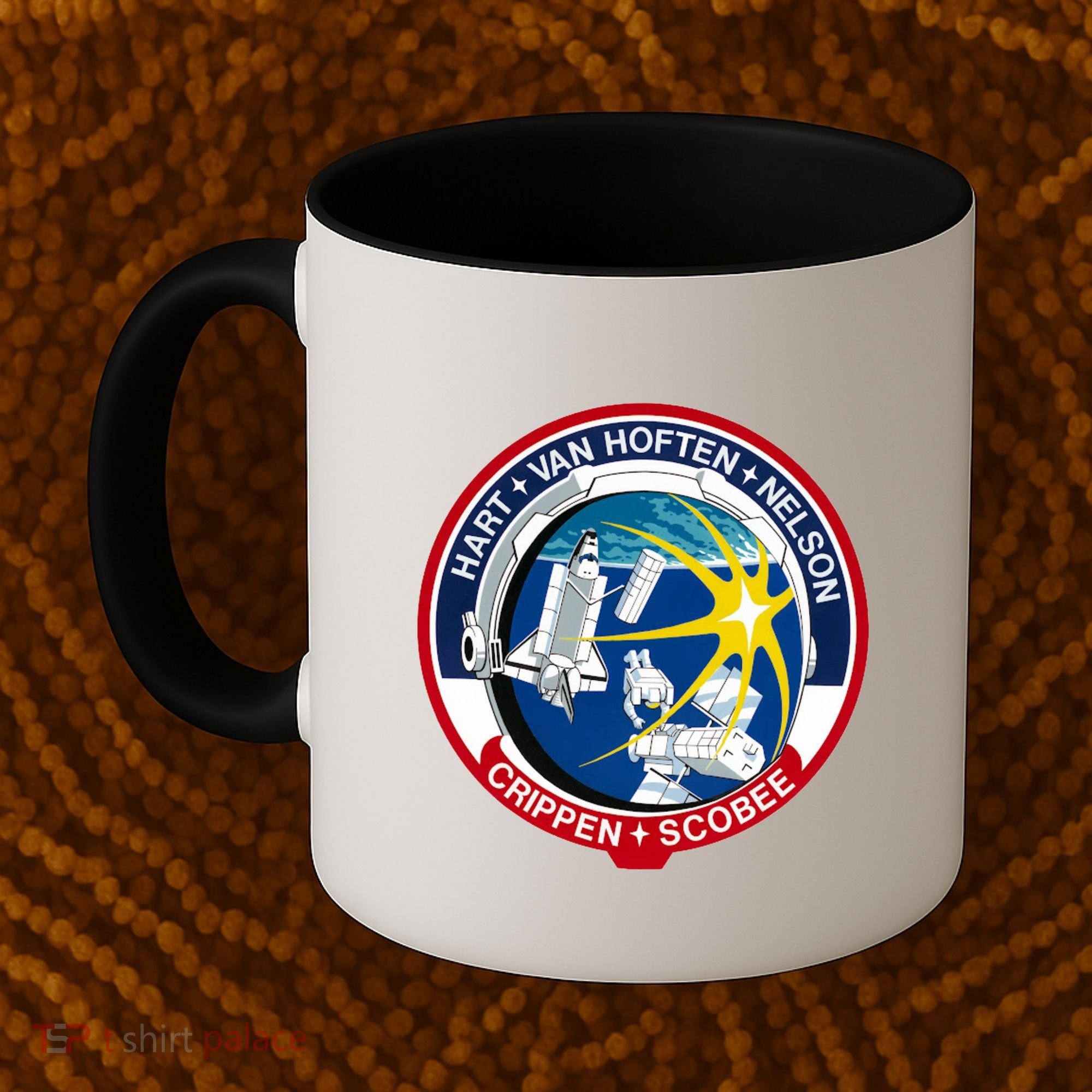 STS-41-C Mission Patch Space Shuttle Challenger Coffee Mug