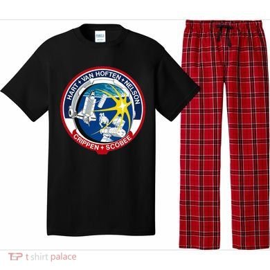 STS-41-C Mission Patch Space Shuttle Challenger Pajama Set