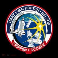 STS-41-C Mission Patch Space Shuttle Challenger Women's Hoodie thumb 2