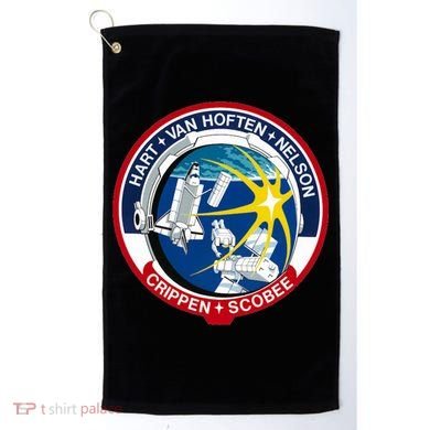 STS-41-C Mission Patch Space Shuttle Challenger Golf Towel