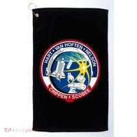 STS-41-C Mission Patch Space Shuttle Challenger Golf Towel thumb 0