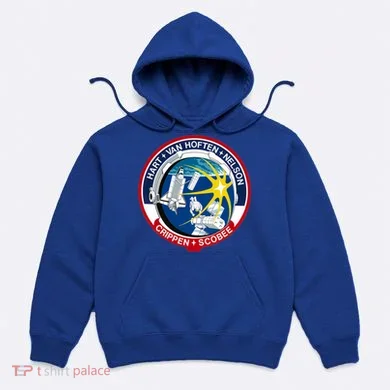 STS-41-C Mission Patch Space Shuttle Challenger Hoodie