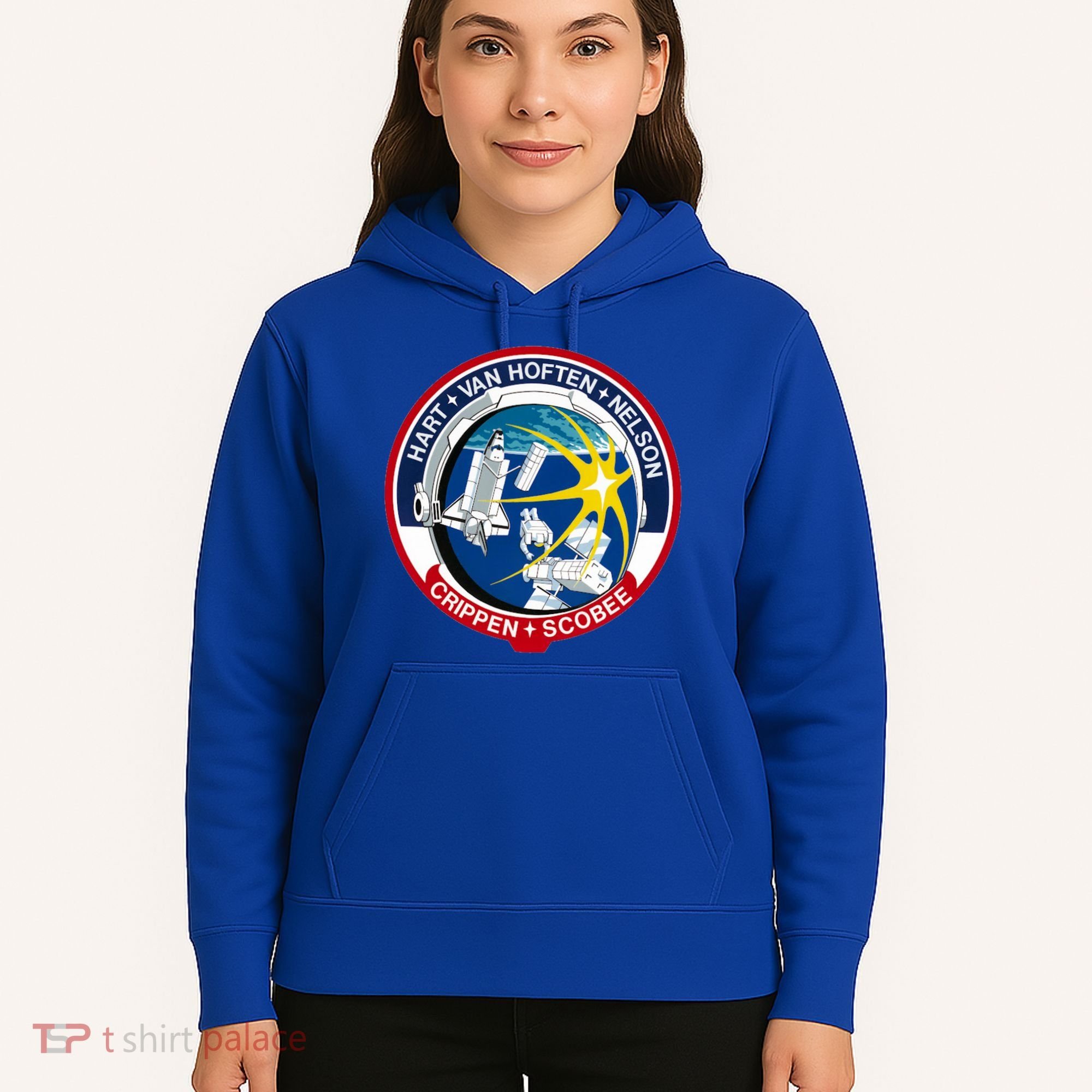 STS-41-C Mission Patch Space Shuttle Challenger Hoodie