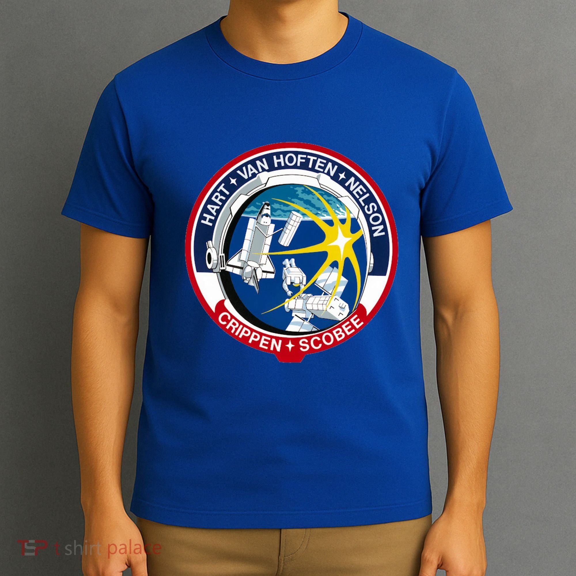 STS-41-C Mission Patch Space Shuttle Challenger T-Shirt