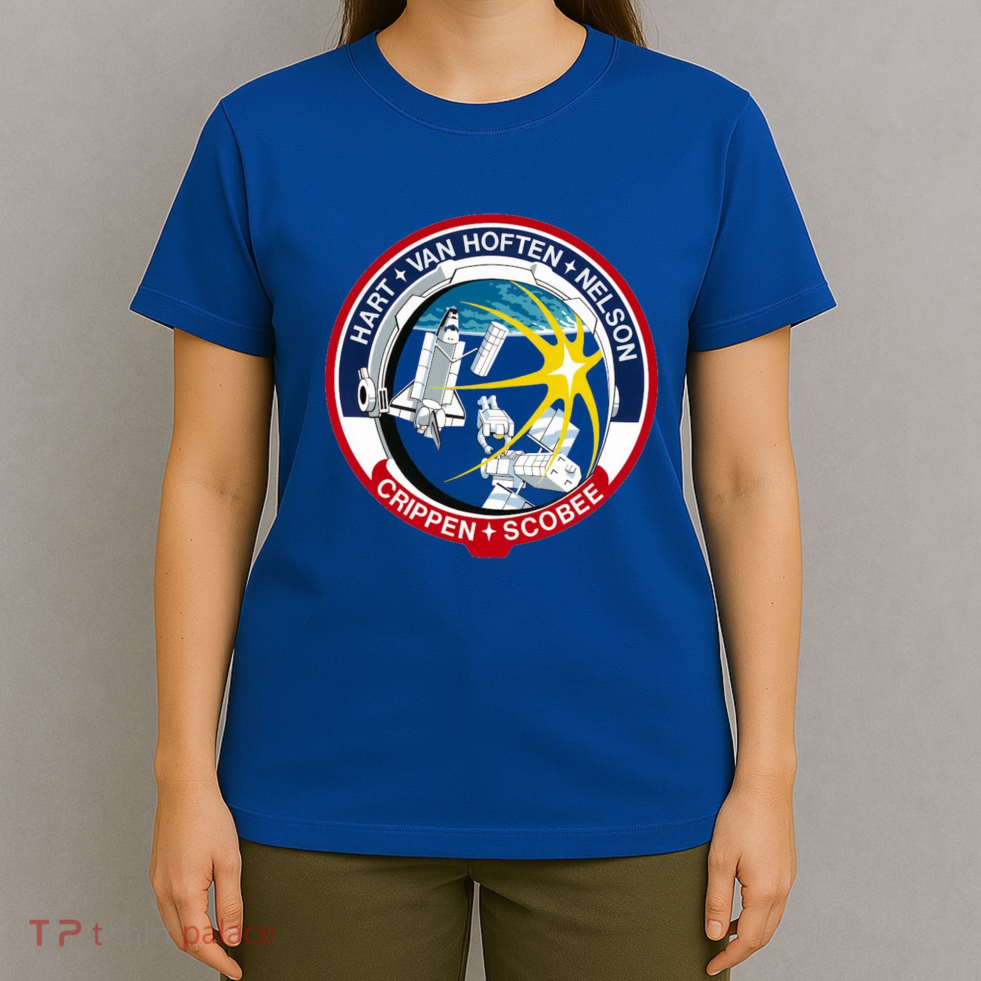 STS-41-C Mission Patch Space Shuttle Challenger T-Shirt
