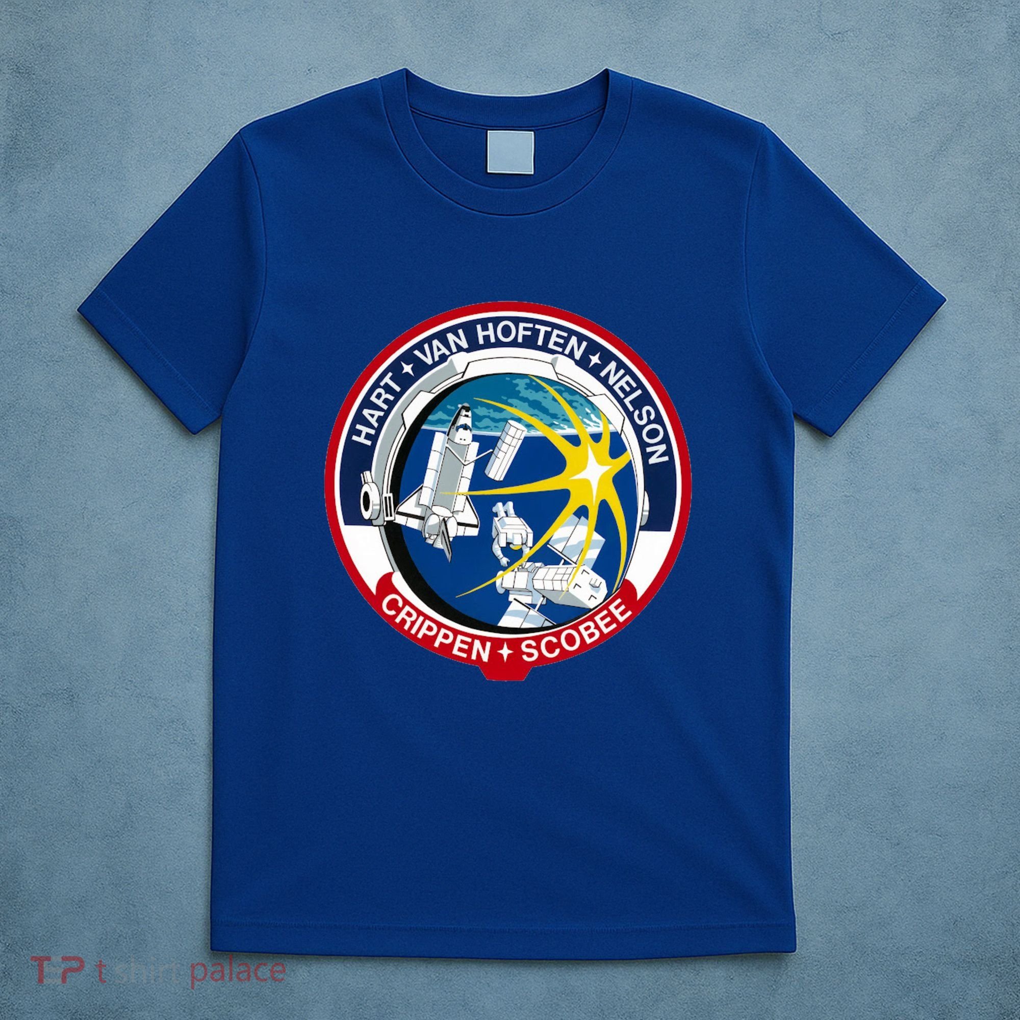 STS-41-C Mission Patch Space Shuttle Challenger T-Shirt