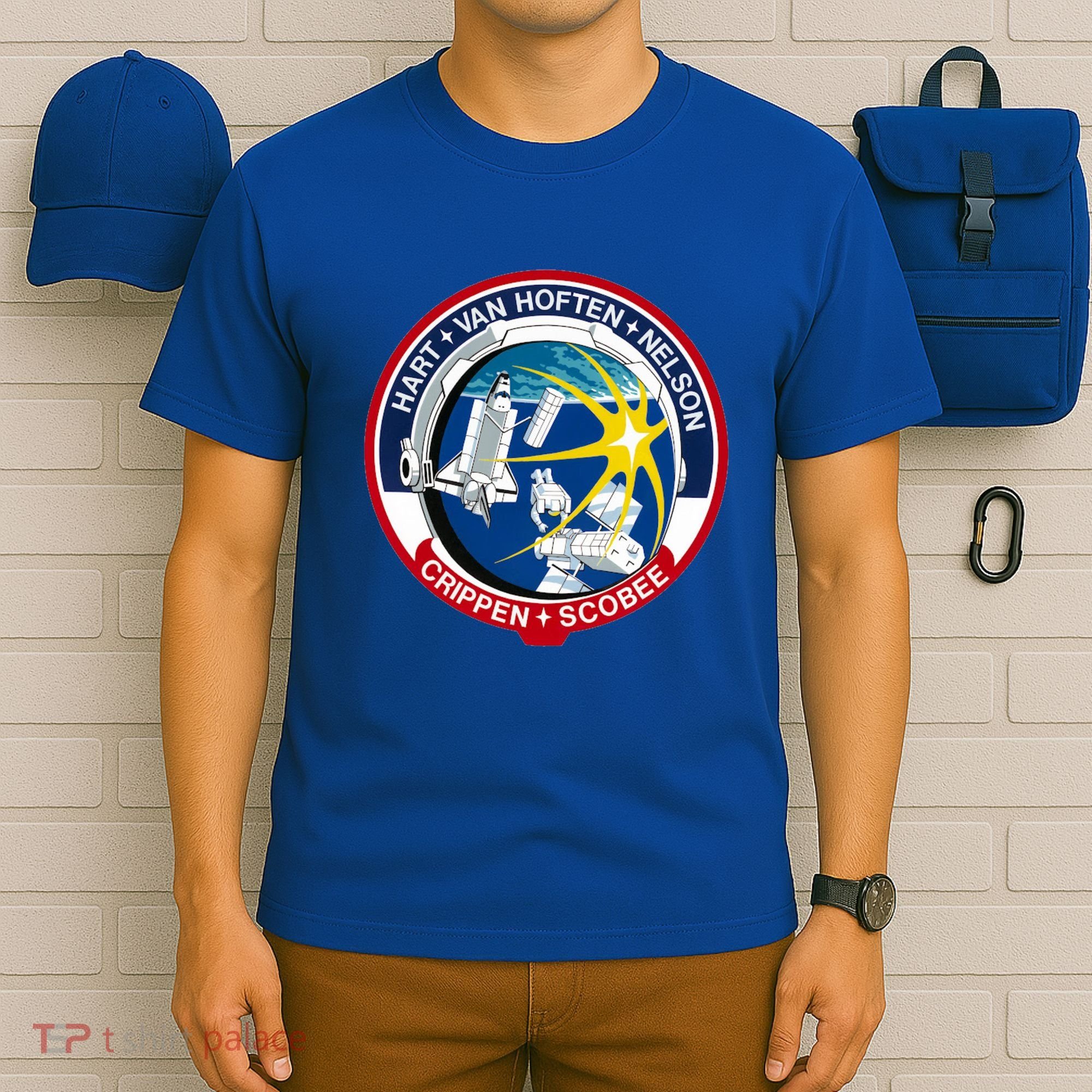 STS-41-C Mission Patch Space Shuttle Challenger T-Shirt