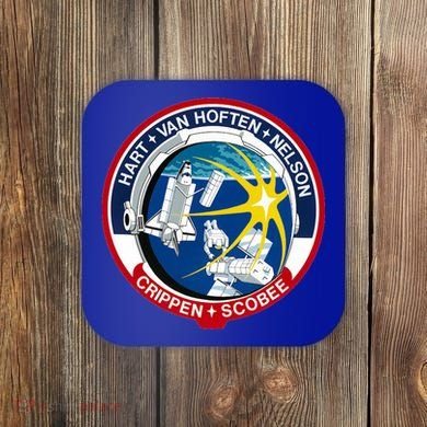 STS-41-C Mission Patch Space Shuttle Challenger Coaster