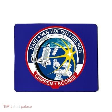 STS-41-C Mission Patch Space Shuttle Challenger Mousepad