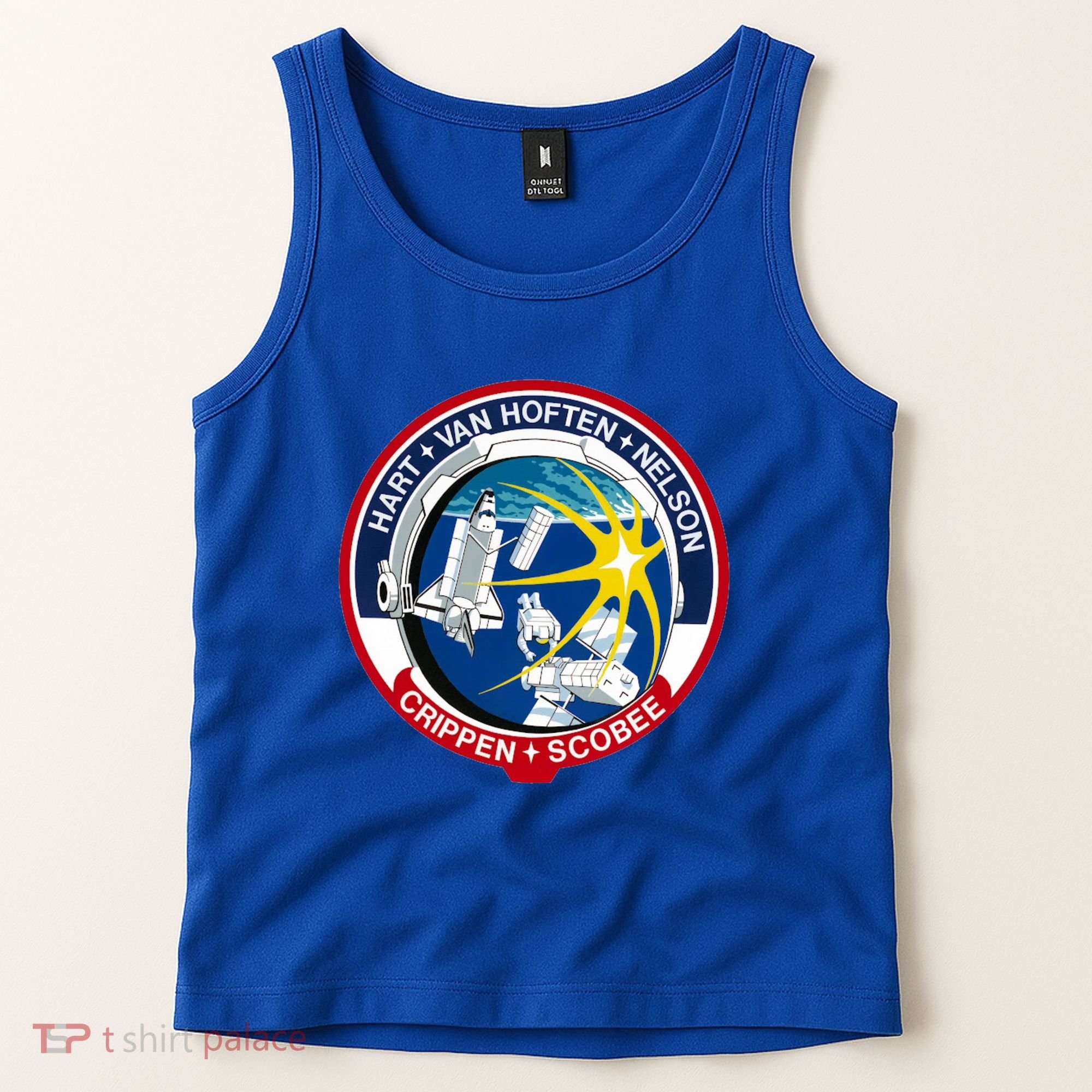 STS-41-C Mission Patch Space Shuttle Challenger Tank Top