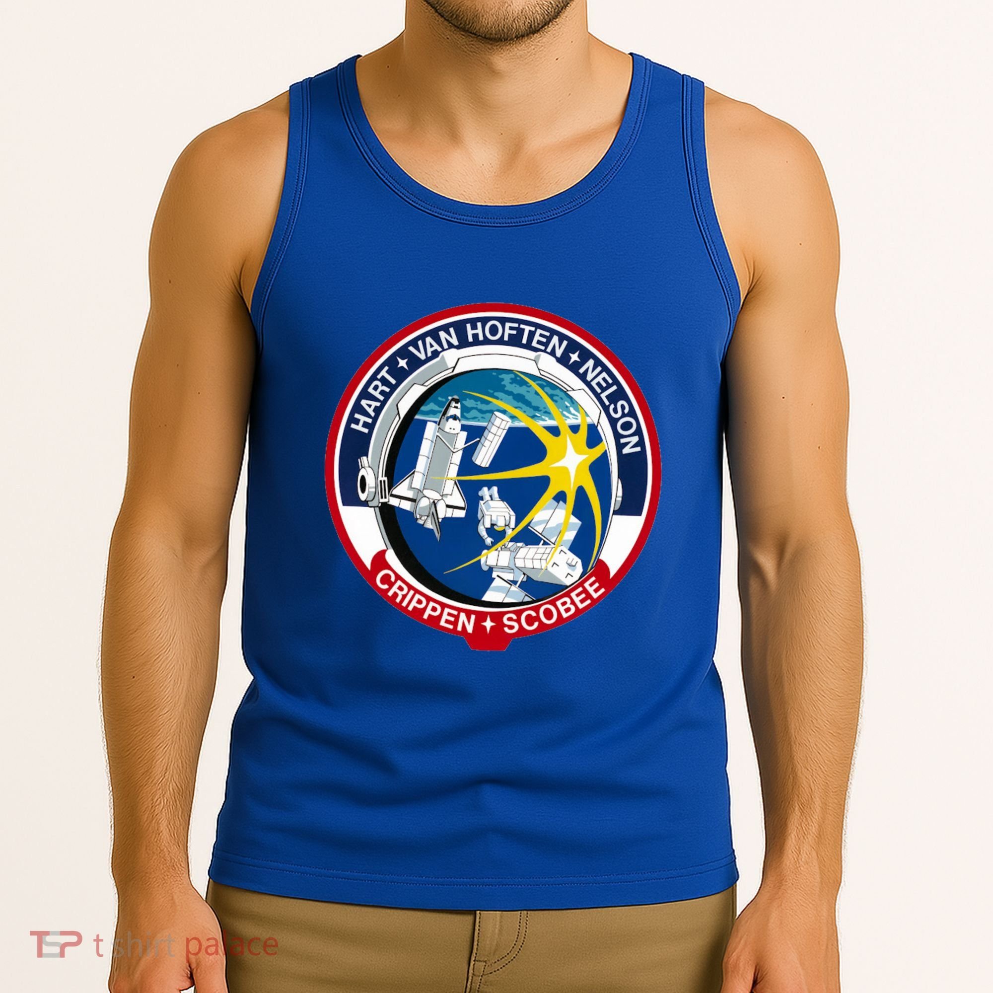 STS-41-C Mission Patch Space Shuttle Challenger Tank Top
