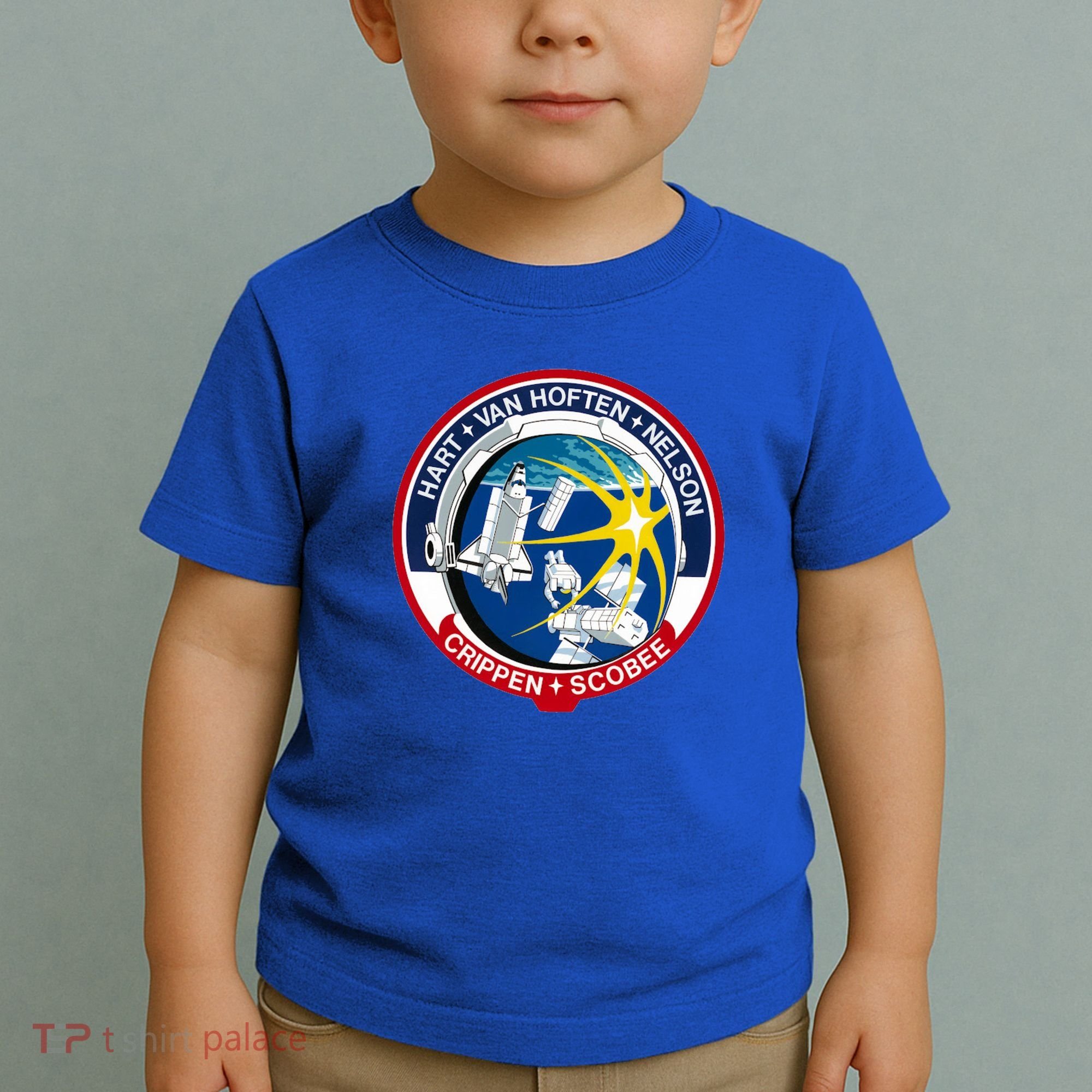 STS-41-C Mission Patch Space Shuttle Challenger Toddler T-Shirt