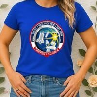 STS-41-C Mission Patch Space Shuttle Challenger Women's T-Shirt thumb 2