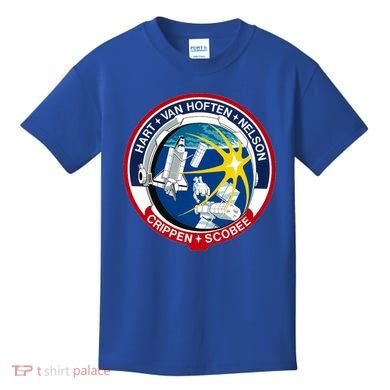 STS-41-C Mission Patch Space Shuttle Challenger Kids T-Shirt