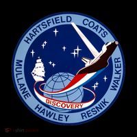 STS-41D Mission Insignia Patch Space Shuttle Challenger Bucket Hat thumb 4