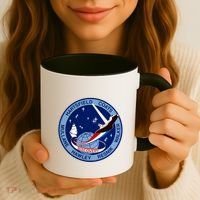 STS-41D Mission Insignia Patch Space Shuttle Challenger Coffee Mug thumb 3