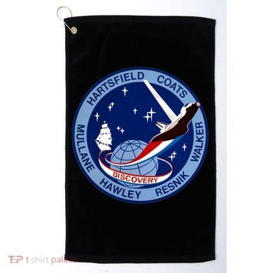 STS-41D Mission Insignia Patch Space Shuttle Challenger Golf Towel