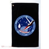 STS-41D Mission Insignia Patch Space Shuttle Challenger Golf Towel thumb 0