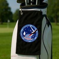 STS-41D Mission Insignia Patch Space Shuttle Challenger Golf Towel thumb 2