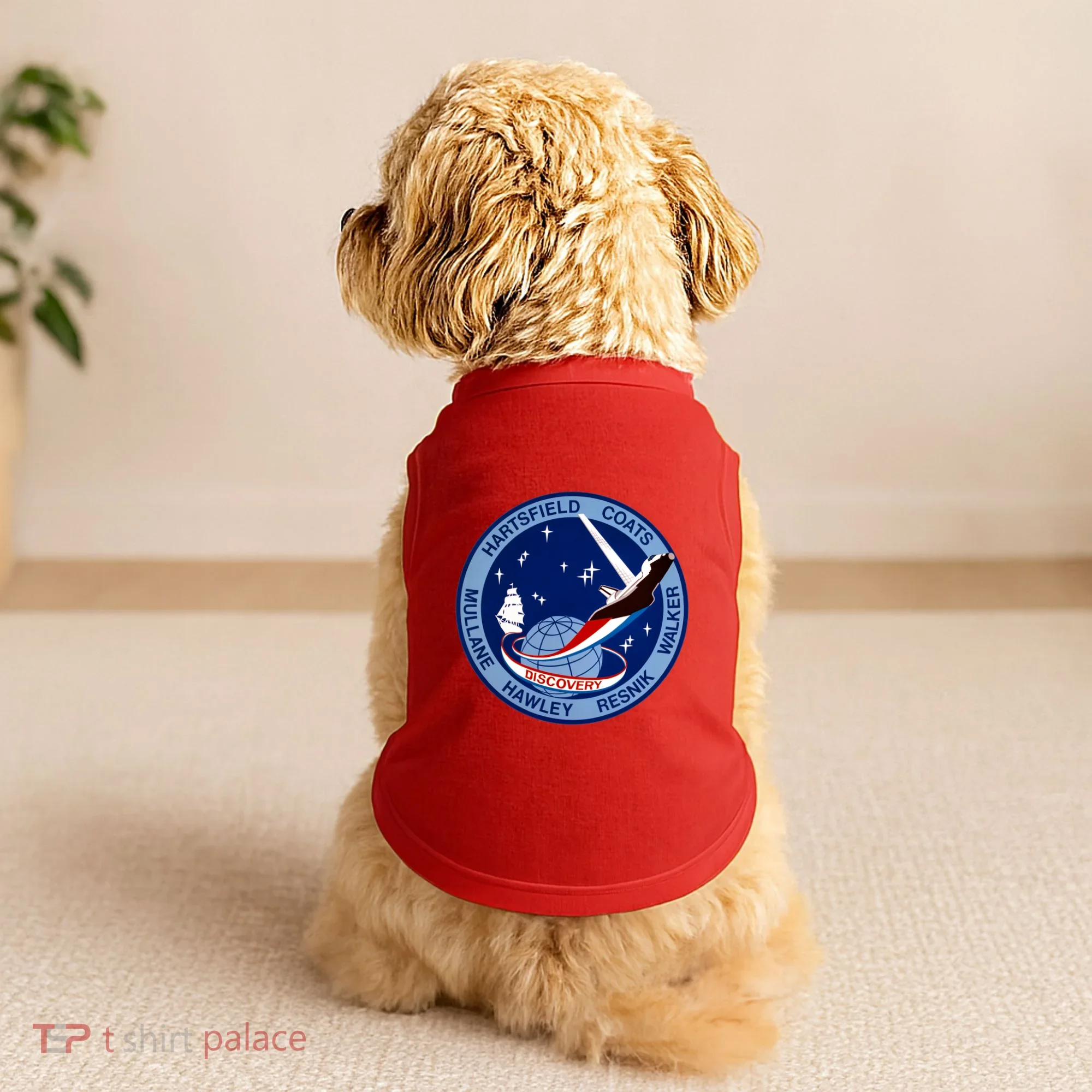 STS-41D Mission Insignia Patch Space Shuttle Challenger Doggie Tank