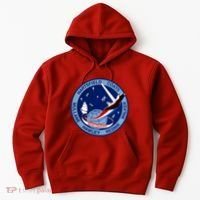 STS-41D Mission Insignia Patch Space Shuttle Challenger Hoodie thumb 0