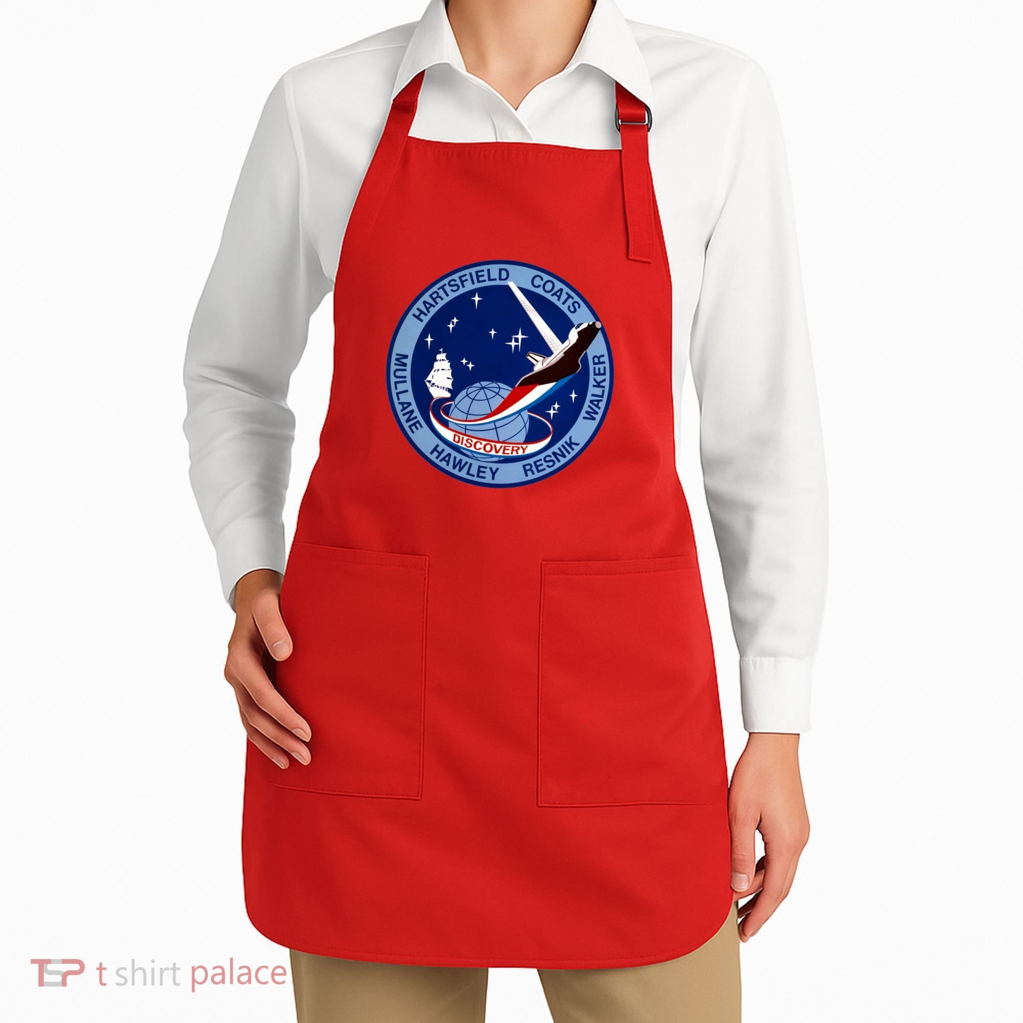 STS-41D Mission Insignia Patch Space Shuttle Challenger Apron