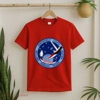 STS-41D Mission Insignia Patch Space Shuttle Challenger T-Shirt thumb 2