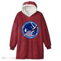 STS-41D Mission Insignia Patch Space Shuttle Challenger Hooded Wearable Blanket thumb 0