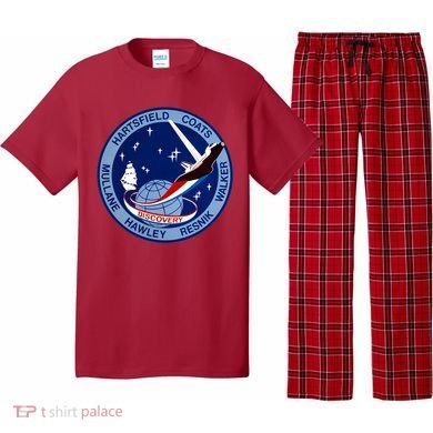 STS-41D Mission Insignia Patch Space Shuttle Challenger Pajama Set