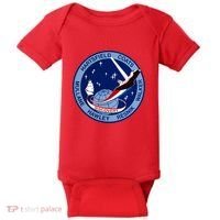 STS-41D Mission Insignia Patch Space Shuttle Challenger Baby Bodysuit thumb 0