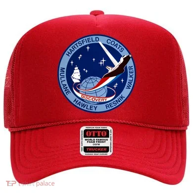 STS-41D Mission Insignia Patch Space Shuttle Challenger Hat