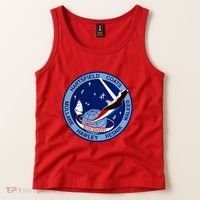STS-41D Mission Insignia Patch Space Shuttle Challenger Tank Top thumb 2