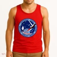 STS-41D Mission Insignia Patch Space Shuttle Challenger Tank Top thumb 3