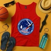 STS-41D Mission Insignia Patch Space Shuttle Challenger Tank Top thumb 4