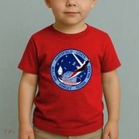 STS-41D Mission Insignia Patch Space Shuttle Challenger Toddler T-Shirt thumb 2