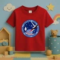 STS-41D Mission Insignia Patch Space Shuttle Challenger Toddler T-Shirt thumb 3