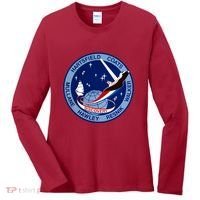 STS-41D Mission Insignia Patch Space Shuttle Challenger Women's Long Sleeve Shirt thumb 0