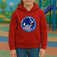 STS-41D Mission Insignia Patch Space Shuttle Challenger Kids Hoodie thumb 3