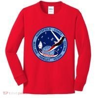 STS-41D Mission Insignia Patch Space Shuttle Challenger Kids Long Sleeve Shirt thumb 0