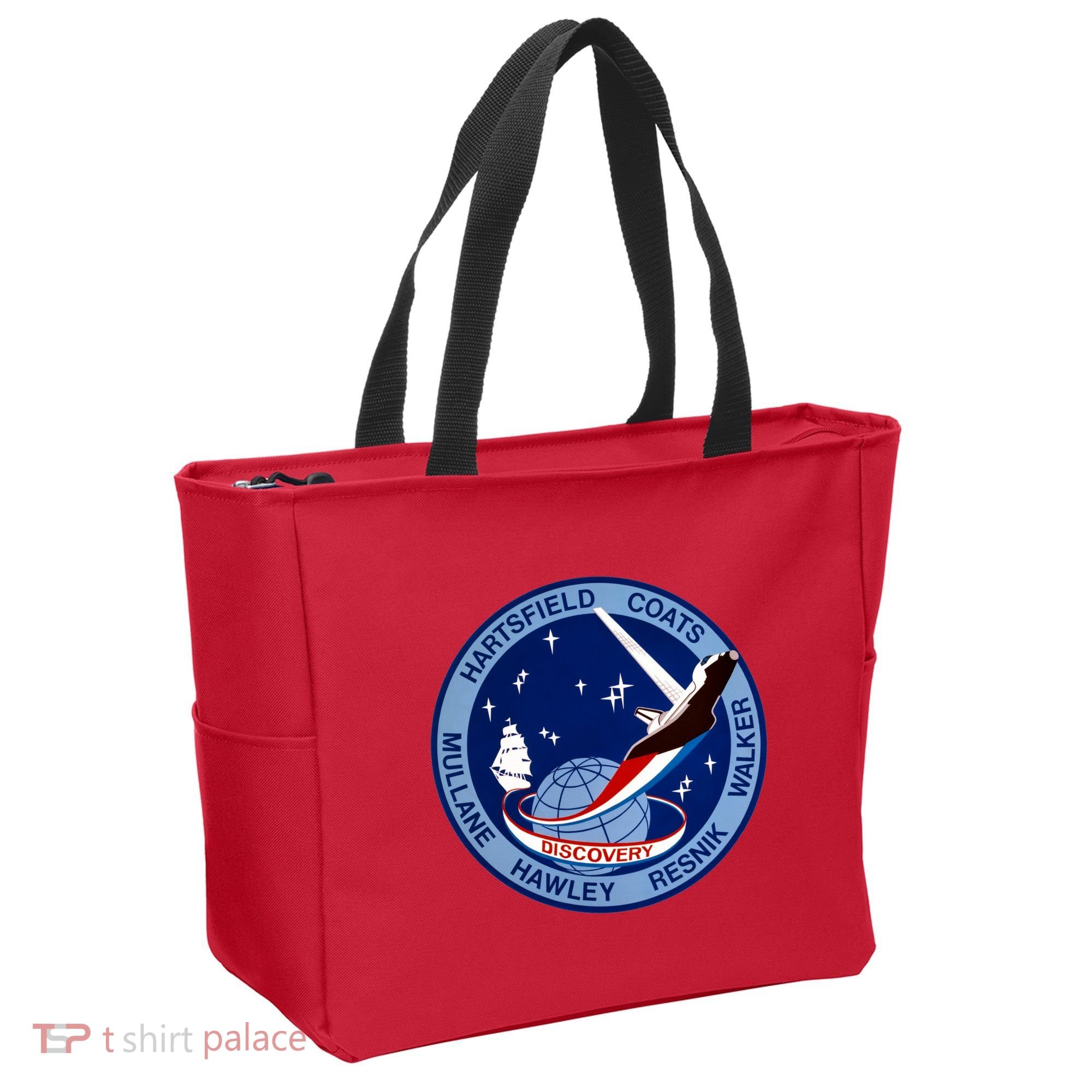 STS-41D Mission Insignia Patch Space Shuttle Challenger Tote Bag