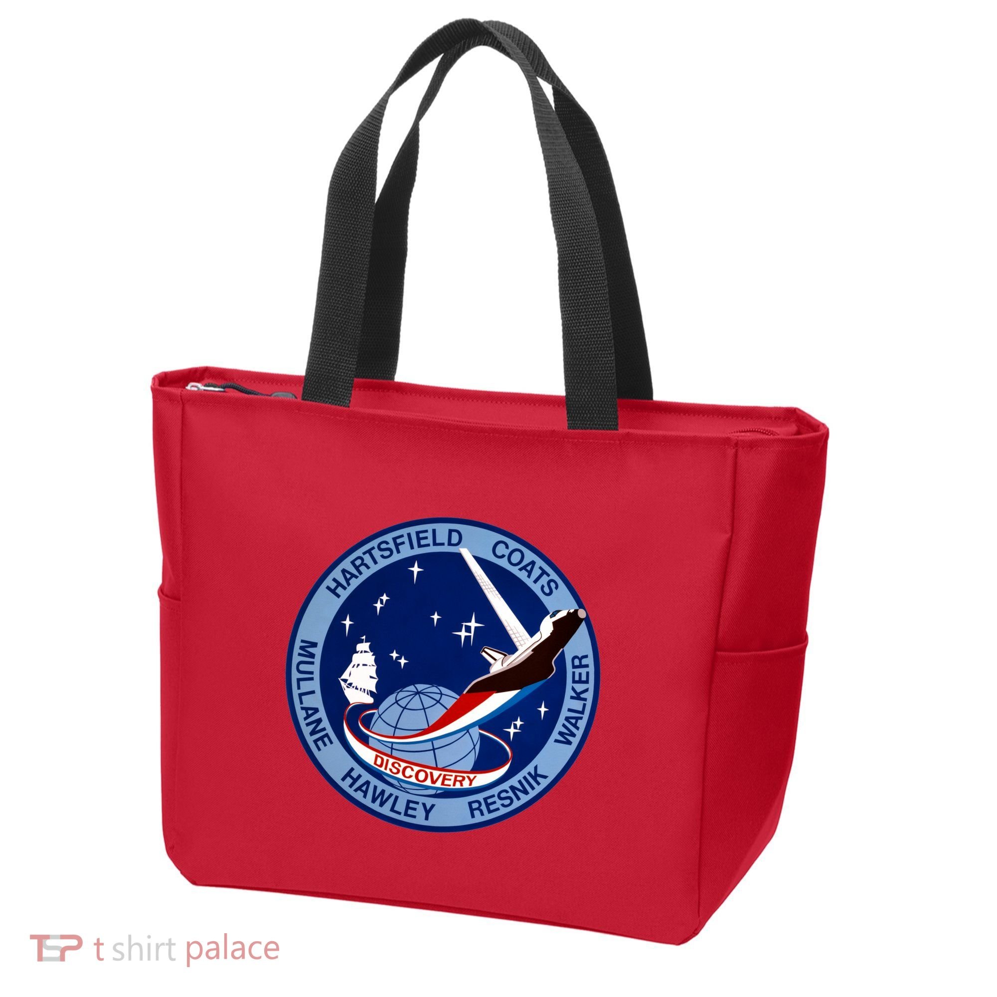 STS-41D Mission Insignia Patch Space Shuttle Challenger Tote Bag