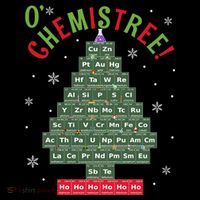 Science Teacher Scientist O Chemistree Christmas Tree Xmas Funny Gift Women's Hoodie thumb 2