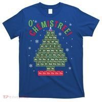 Science Teacher Scientist O Chemistree Christmas Tree Xmas Funny Gift T-Shirt thumb 0