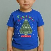 Science Teacher Scientist O Chemistree Christmas Tree Xmas Funny Gift Toddler T-Shirt thumb 2