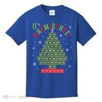 Science Teacher Scientist O Chemistree Christmas Tree Xmas Funny Gift Kids T-Shirt thumb 0