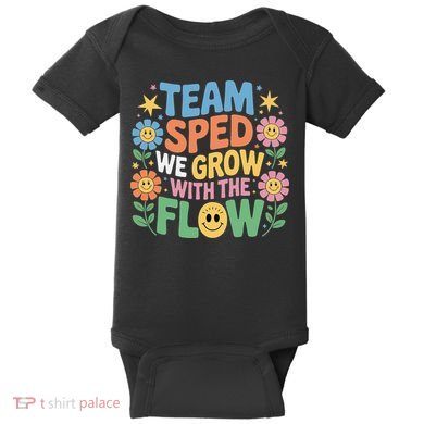 SLP Teacher Squad Speech Therapist Funny Speech Therapy Baby Bodysuit