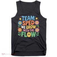 SLP Teacher Squad Speech Therapist Funny Speech Therapy Tank Top thumb 0
