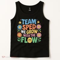 SLP Teacher Squad Speech Therapist Funny Speech Therapy Tank Top thumb 2