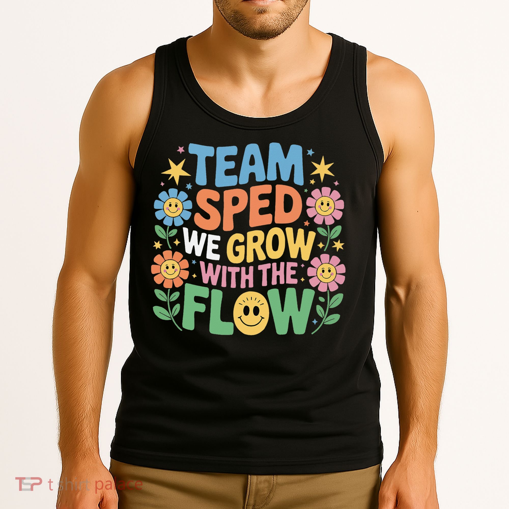 SLP Teacher Squad Speech Therapist Funny Speech Therapy Tank Top