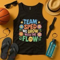 SLP Teacher Squad Speech Therapist Funny Speech Therapy Tank Top thumb 4